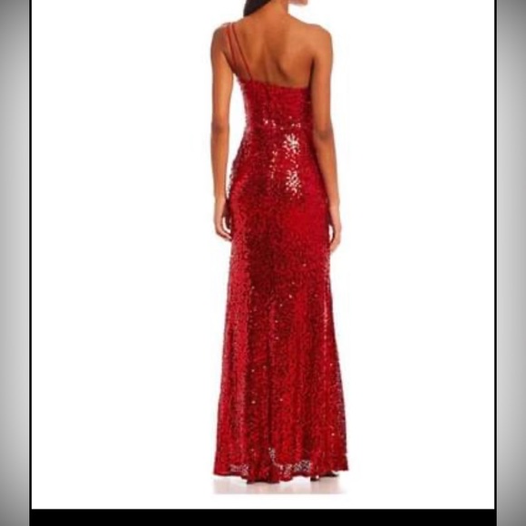 One Shoulder Sequin Formal - Picture 2 of 4